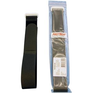 FASTECH F101-30-400 Klittenband Met riem Haak- en lusdeel (l x b) 400 mm x 30 mm Zwart 1 stuk(s)