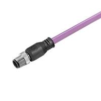 Weidmüller Sensor-/Aktor-Datensteckverbinder, konfektioniert M12 Stecker, gerade 5.00m P