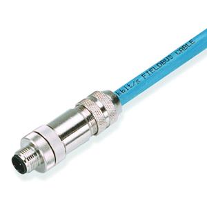 Weidmüller Sensor-/Aktor-Steckverbinder, unkonfektioniert M12 Stecker, gerade Polzahl: 4