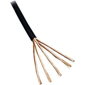 bklelectronic BKL Electronic 1106007/5 Audiokabel 4 x 0.10 mm² Zwart 5 m