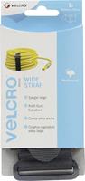 VELCRO® brand VEL-EC60329 Klittenband met riem Haak- en lusdeel (l x b) 920 mm x 50 mm Zwart 1 stuks