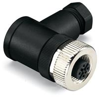 Wago Sensor-/Aktor-Steckverbinder, unkonfektioniert M12 Buchse, gewinkelt Polzahl: