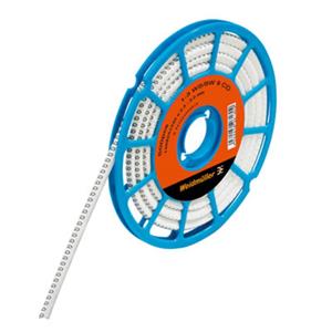 Weidmüller CLI C 1-3 WS/SW K CD Markeerring Opdruk K Buitendiameter 2.5 tot 5 mm 1568251031