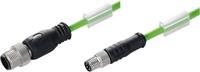 Weidmüller Sensor-/Aktor-Datensteckverbinder, konfektioniert M8 Stecker, gerade, Buchse,