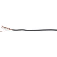 BKL Electronic Audiokabel 2 x 0.10mm² Schwarz Meterware