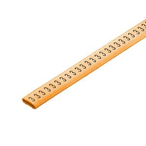 Weidmüller CLI M 2-4 OR/SW 3 CD Markeerring Opdruk 3 Buitendiameter 10 tot 317 mm 1568301512