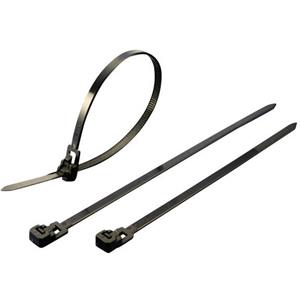 trucomponents TC-HVCR200BK203 Kabelbinder 200mm 7.60mm Schwarz Lösbar 100St.