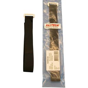FASTECH Klettband mit Gurt Haft- und Flauschteil (L x B) 300mm x 20mm Schwarz 1St.
