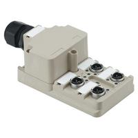 Weidmüller SAI-4-M 4P IDC 1766780000 Passieve sensor/actorbox M12-verdeler met metalen schroefdraad 1 stuk(s)