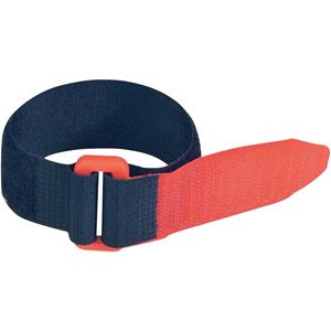 FASTECH F101-25-300-5 Klittenband Met riem Haak- en lusdeel (l x b) 300 mm x 25 mm Zwart, Rood 5 stuk(s)