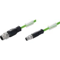 Weidmüller Sensor-/Aktor-Datensteckverbinder, konfektioniert M12 Stecker, gerade, Buchse