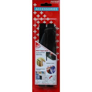FASTECH 909-330C Klittenband Om vast te plakken Hotmelt Haak- en lusdeel (l x b) 1000 mm x 20 mm Zwart 1 paar