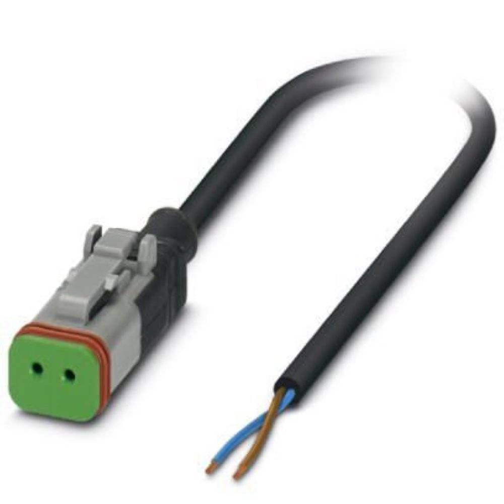 phoenixcontact Phoenix Contact 1410723 Sensor/actuator connector, geassembleerd Aantal polen (sensoren): 2 Bus, recht 1.50 m 1 stuk(s)