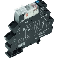 Weidmüller TRZ 5VDC 2CO Koppelrelais 5 V/DC 8A 2 Wechsler 10St.