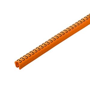 Weidmüller CLI C 2-4 OR/SW 3 CD Kennzeichnungsring Aufdruck 3 Außendurchmesser-Bereich 4 bis 10mm