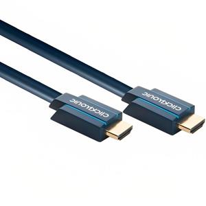 Clicktronic HDMI kabel - 10 meter - Blauw - 