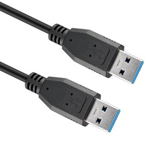 Goobay USB 3.0 Aansluitkabel USB A - USB A 0,5m Zwart