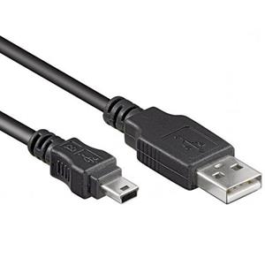 Noname USB 2.0 kabel USB A - USB mini B 5 pins 0,15m