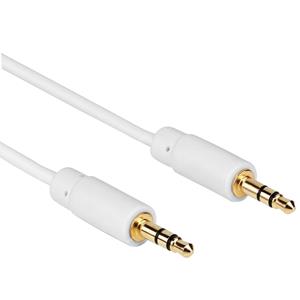 Goobay Jack kabel - Wit - 