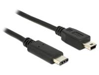 Goobay USB C naar USB Mini B kabel 0,5 meter - USB 2.0