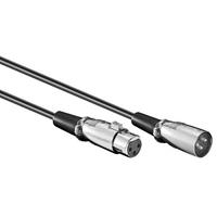 Pro XLR 3pins Cable - Black - 6m