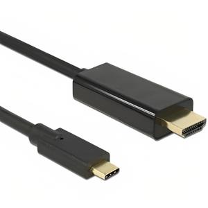 Delock USB Type-C male > HDMI male (DP Alt Mode) 4K 30 Hz
