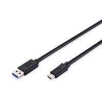 Assmann USB 2.0 aansluitkabel C-A M/M Zwart