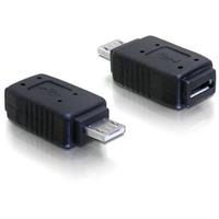 Delock Micro USB A - micro USB B Verloopstekker - 