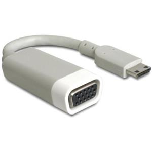 DeLOCK Adapter HDMI-Mini C männlich > VGA Buchse - Delock