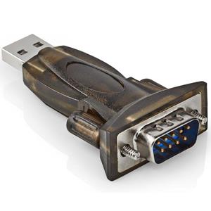 Goobay USB Seriell RS 232 Konverter / Adapter<br>USB A Stecker > 9 poliger