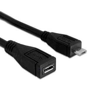 Delock Verlengkabel USB 2.0 type Micro-B male > USB 2.0 t