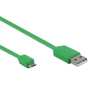 Valueline USB 2.0 adapterkabel A Male - Micro B Male 1,00 m groen