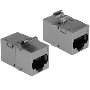 Delock Keystone - RJ45 Cat 6A Koppelstuk - 