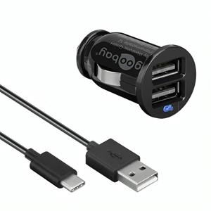 Pro USB Type-C Car charger set (12W/2.4A)