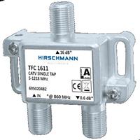 Hirschmann enkelvoudig TFC 1611 aftakelement 16 dB