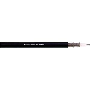 LAPP 2170006/1000 Coaxkabel Buitendiameter: 10.80 mm RG214 /U 50 Ω Zwart 1000 m