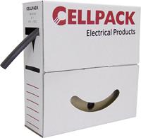 Cellpack 203675 Krimpkous zonder lijm Grijs 3 mm 1 mm Krimpverhouding:3:1 15 m