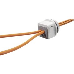 Icotek KVT 25 Kabeldurchführung teilbar Grau 1St.