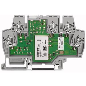 Wago Relaisklemme Nennspannung: 230 V/AC Schaltstrom (max.): 5A 1 Wechsler 1St.