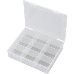 Trucomponents Assortimentskast (l x b x h) 190 x 145 x 42 mm TRU COMPONENTS E-112-1 Aantal vakken: 9 Vaste onderverdeling