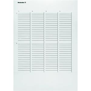 Weidmüller 1847650000 ET S7-300-GE-A4-2 Labelprinter Markeringsvlak: 17.3 x 208 mm Geel Aantal markeringen: 220 1 stuk(s)