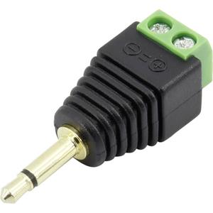 Trucomponents Jackplug 3.5 mm Stekker, recht TRU COMPONENTS 93013c1115 Mono Aantal polen: 2