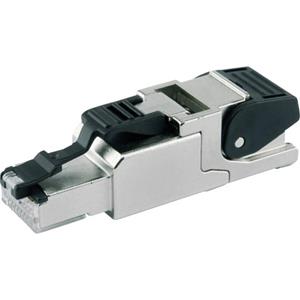 Telegärtner Telegärtner Karl Gärtner RJ45-stekker CAT 6A afgeschermd J00026A2002 Stekker, recht Aantal polen 8P8C Metaal 1 stuk(s)