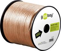 Luidspreker kabel - Op rol - 2.5 mm² - 50 meter - Goobay