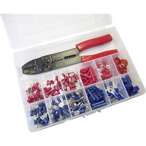 WKK 60349 Kabelschoen-assortiment 0.50 2.50 mm ² Rood, Blauw 1 set