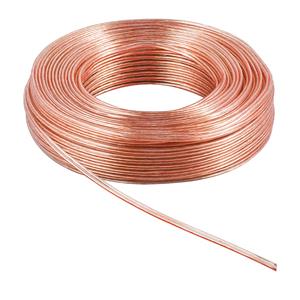 goobay Luidsprekerkabel CCA 2 x 2,5mm2 - Transparant - 25 meter
