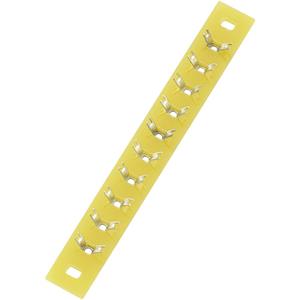 trucomponents Lötleiste einreihig Polzahl Gesamt 10 Epoxyd (L x B x H) 74 x 9 x 1.5mm 1St.