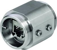 Telegärtner AMJ Kupplung K, IP68 RJ45 Kupplungsgehäuse Metall 1St.