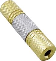 Jackplug-adapter Jackplug female 3.5 mm - Jackplug female 3.5 mmStereoAantal polen:3TRU Components1 stuks