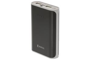 Powerbank Lithium-Ion 7500 mAh USB Zwart König